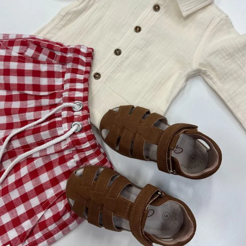 Kids Silas Sandal | Grosby Hot