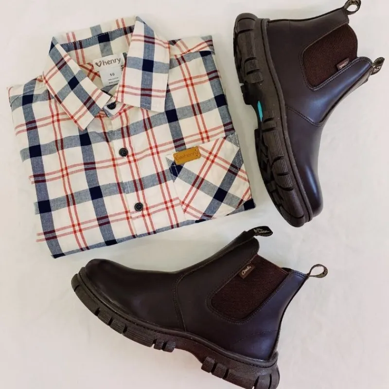 Ranch Junior Elastic Side Boot | Grosby Clearance