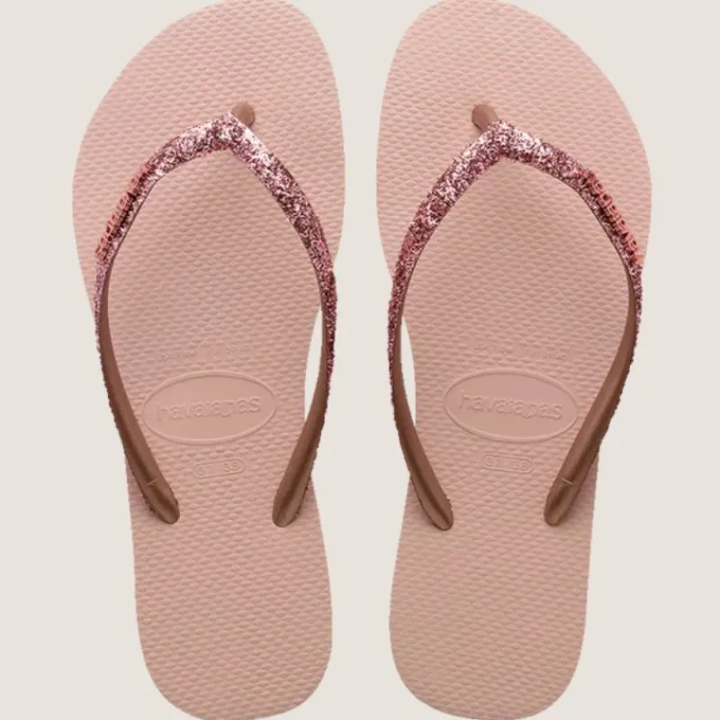 Kids Metal Logo Thong | Havaianas Outlet