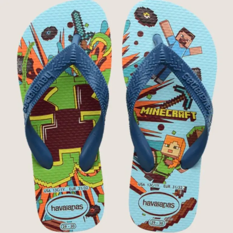 Kids Minecraft Thong | Havaianas Discount