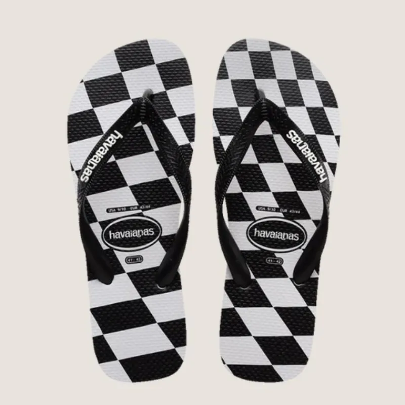 Kids Top Distorted Check Thong | Havaianas Fashion