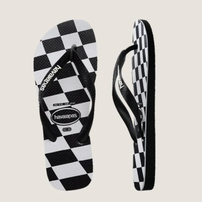 Kids Top Distorted Check Thong | Havaianas Fashion