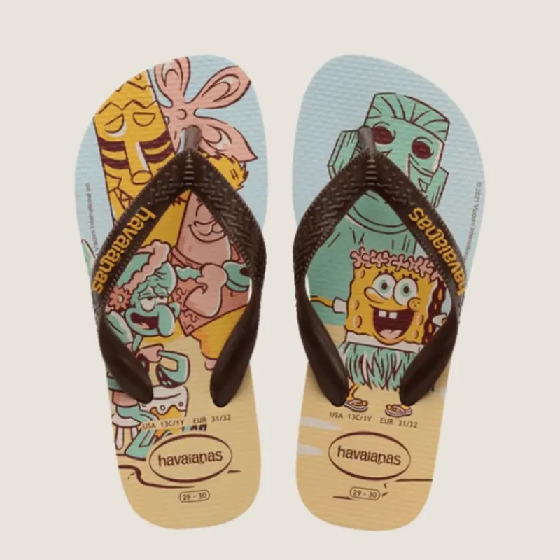 Kids Top Spongebob Thong | Havaianas Hot