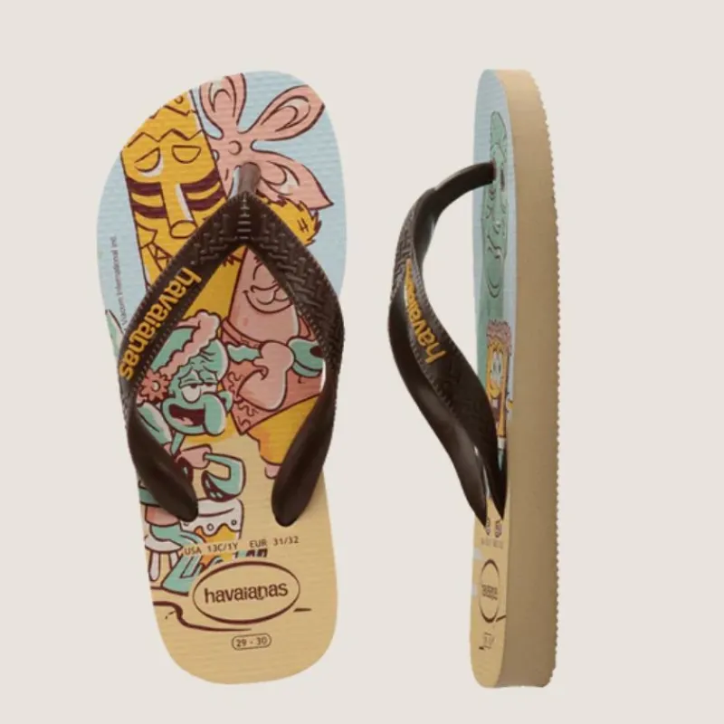 Kids Top Spongebob Thong | Havaianas Hot
