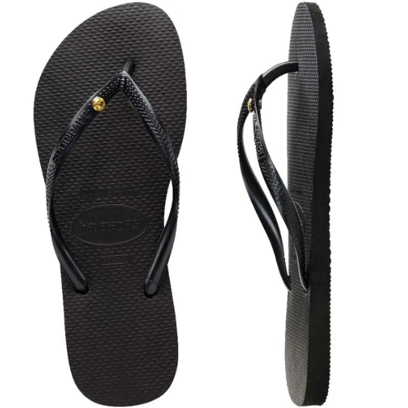 Slim Coloured Crystal Thong | Havaianas Discount