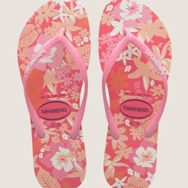 Slim Ditsy Bloom Thong | Havaianas Clearance