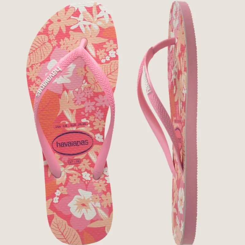 Slim Ditsy Bloom Thong | Havaianas Clearance