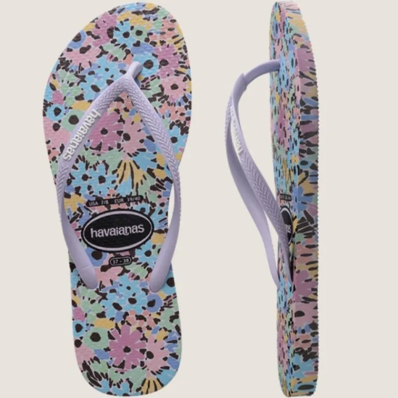 Slim Print Floral Ditsy Thong | Havaianas Discount