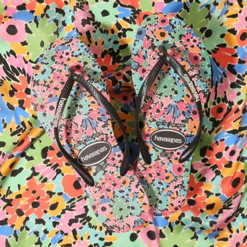 Slim Print Floral Ditsy Thong | Havaianas Online