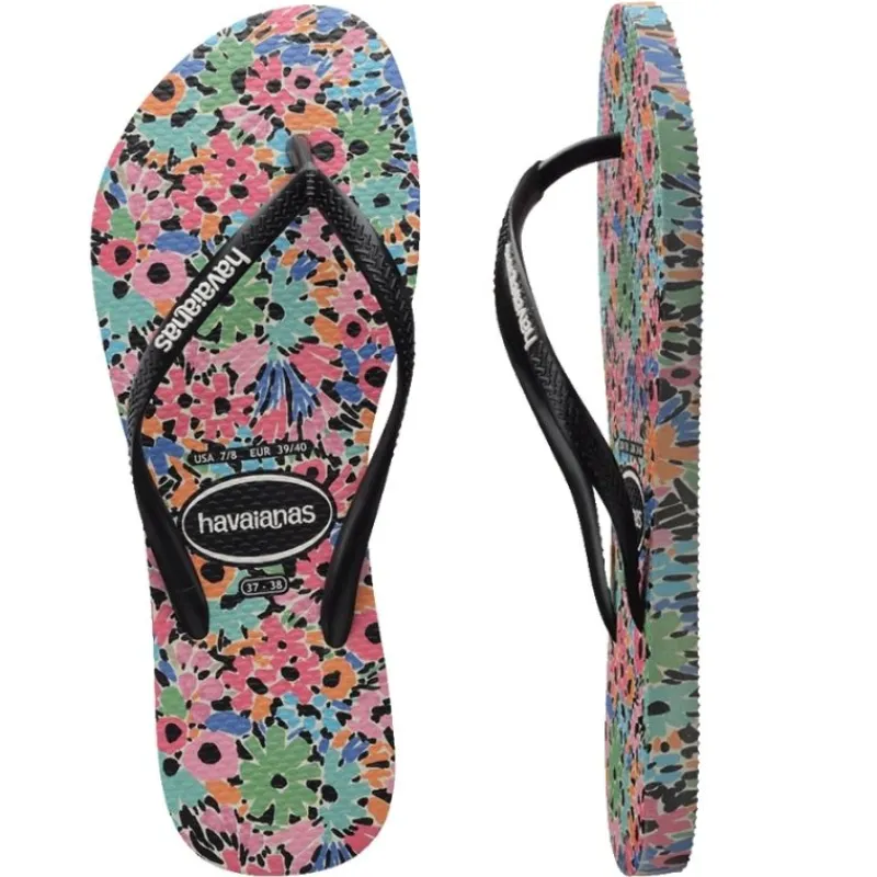 Slim Print Floral Ditsy Thong | Havaianas Online