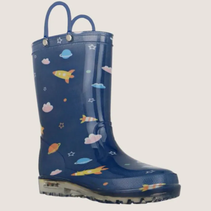 Galactic Bright Kids Gumboot | Jellies Hot