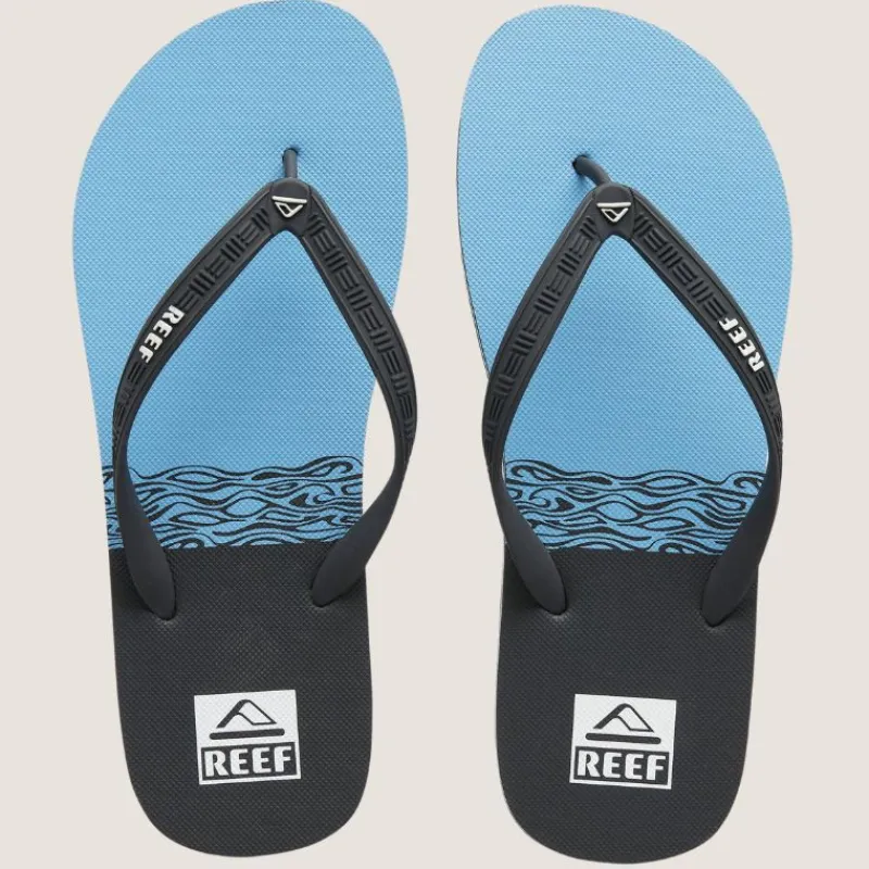 Mens Seaside Print thong | Reef New