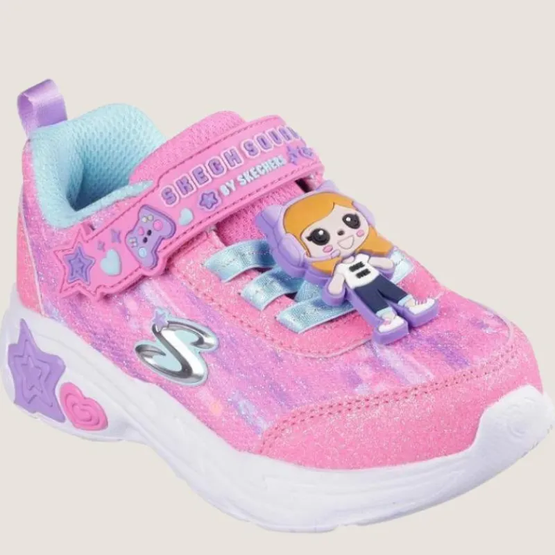 Infant Snuggle Sneaks-Skech Squad Adjustable Runner | Skechers Sale
